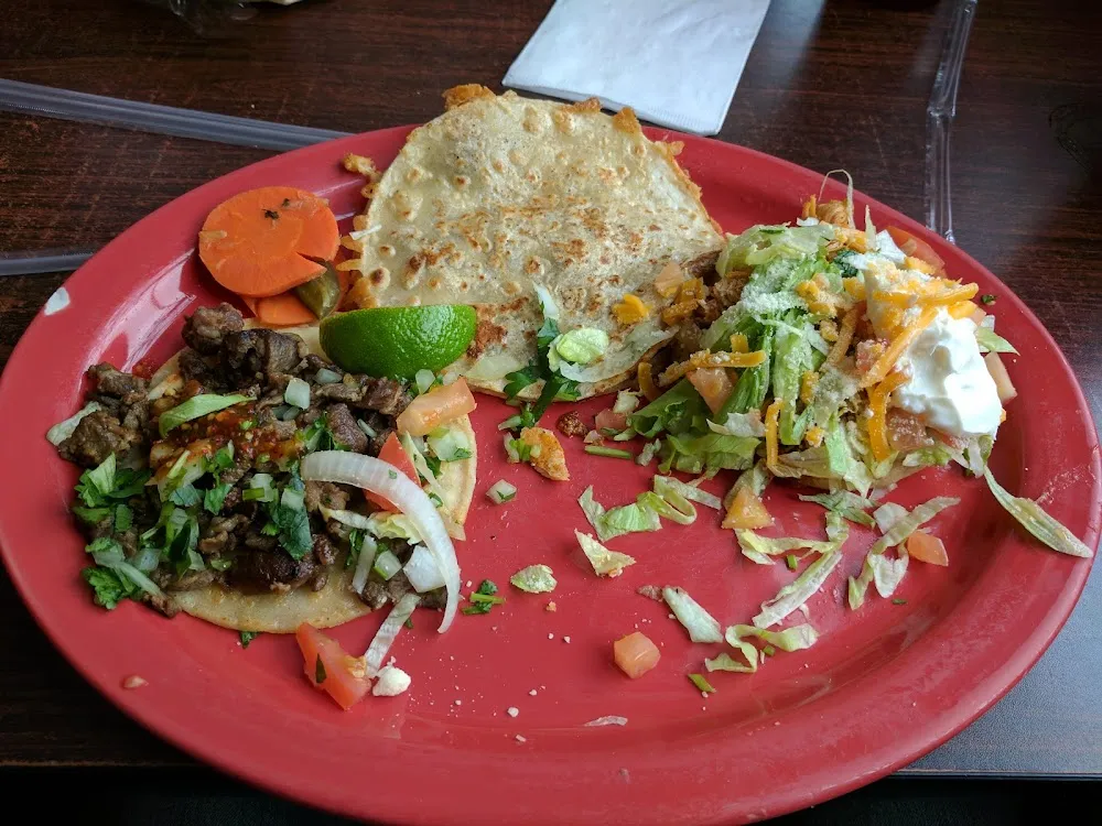 Mulita 1 with Beans & Rice